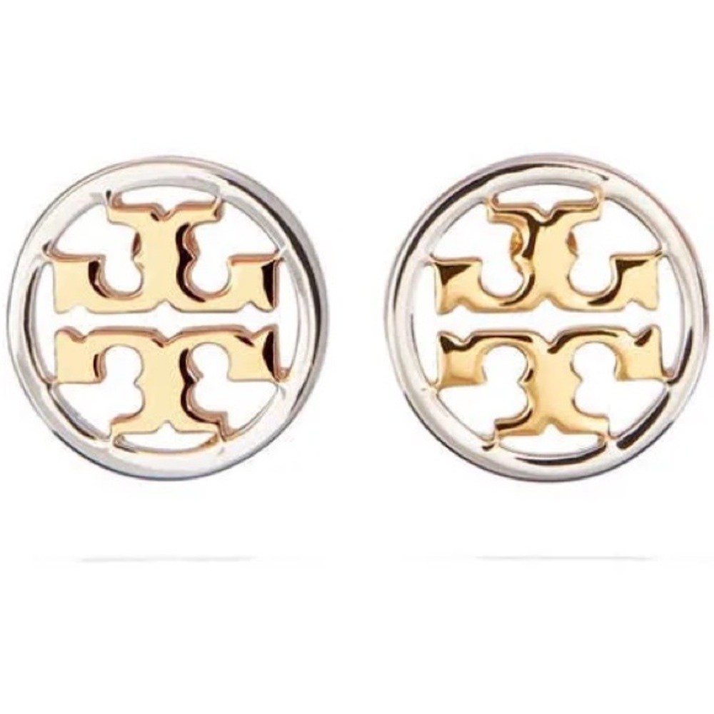 Tory Burch Gold and Silver Studs